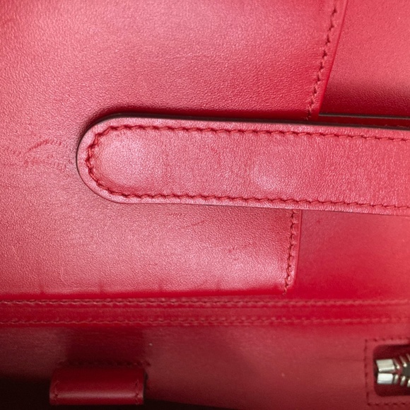 COPY - GUCCI Hibiscus Red Mini Cell Phone Wallet - Matching shoes in my posh st… - Picture 9 of 16